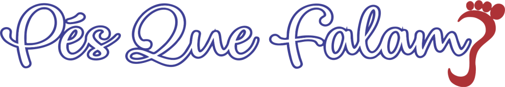 logo do site Pés que falam, que foca no curso de reflexologia podal